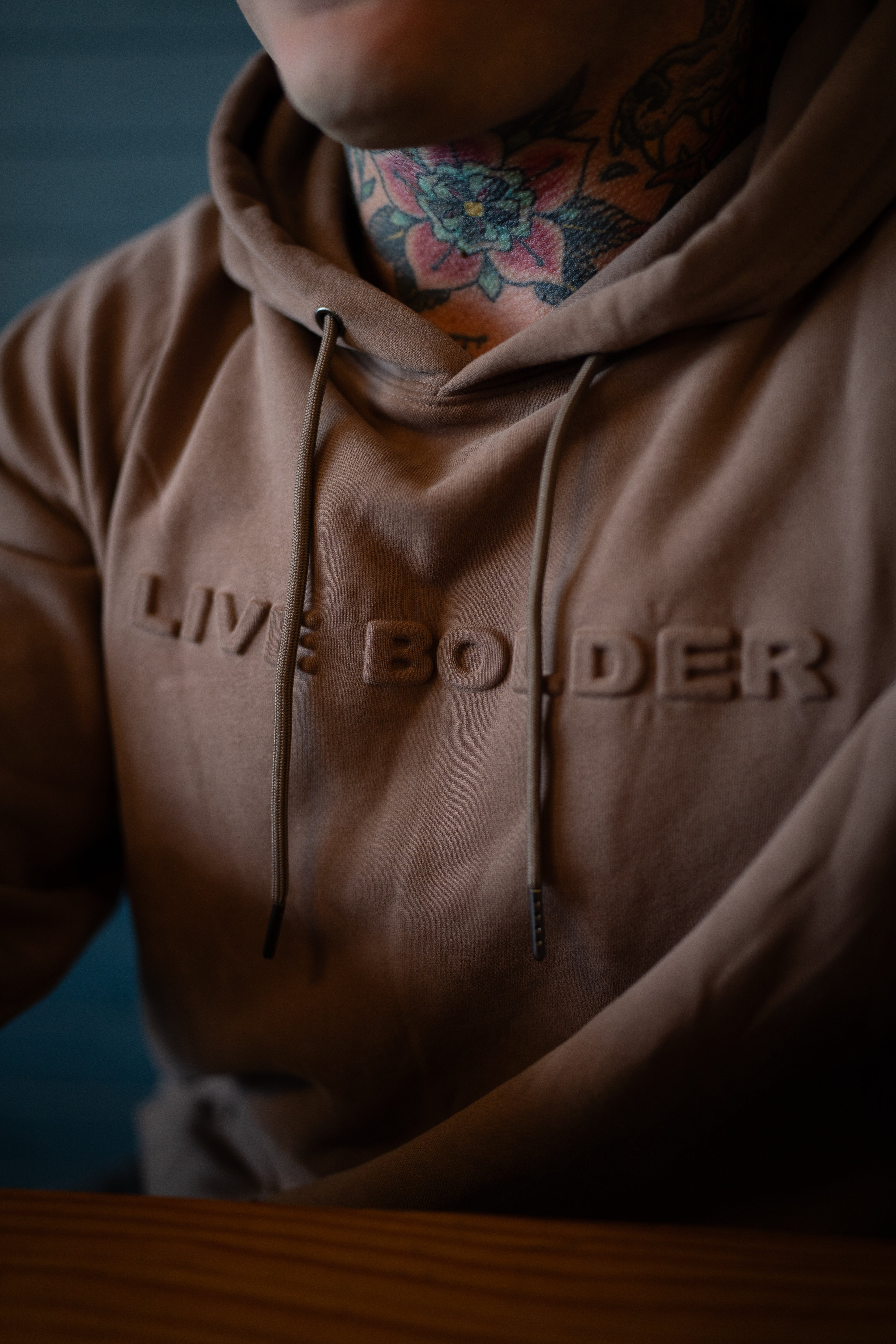 Live Bolder Edition Hoodie - CAMEL BROWN - DROPS MAY 3rd