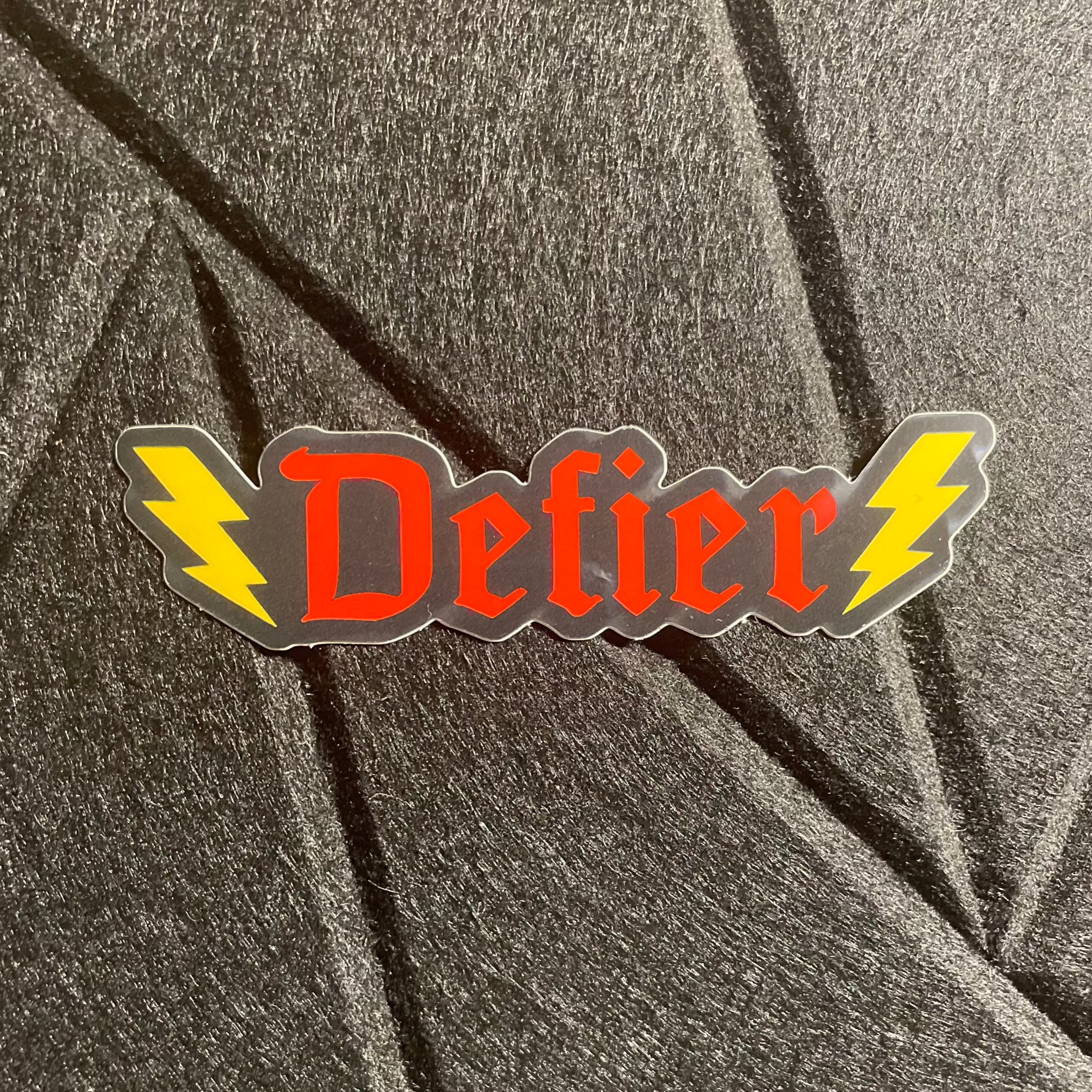 Defier - vinyl sticker