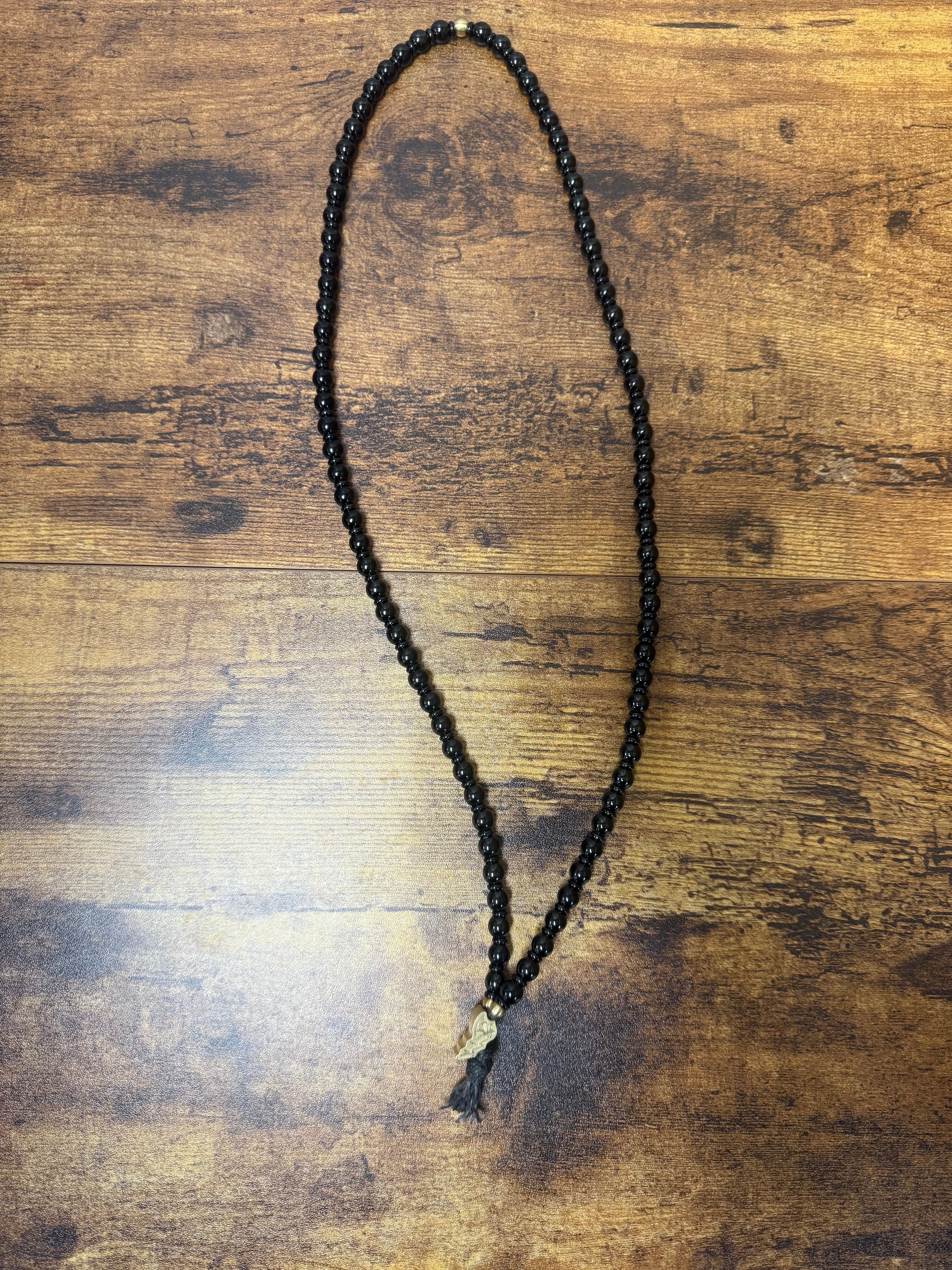 Custom Bolt Tomahawk War Mala - Slim bead