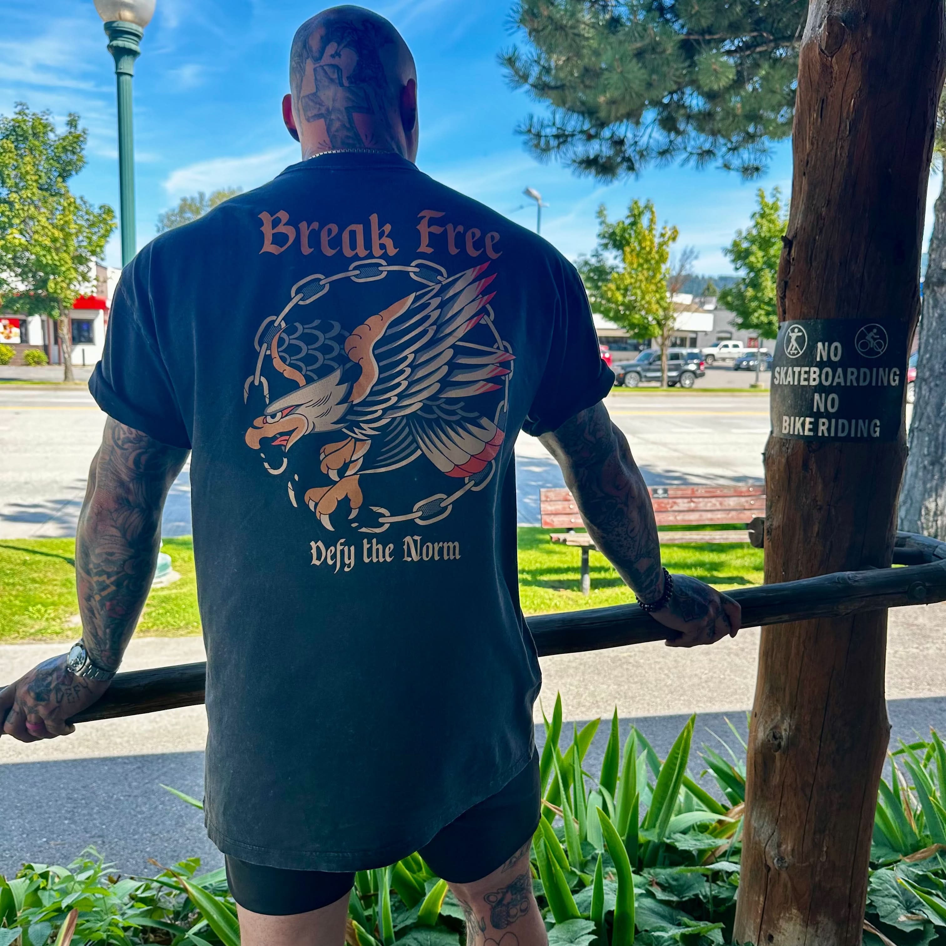 Break Free - Oversize Boxy Tee - We Defy The Norm