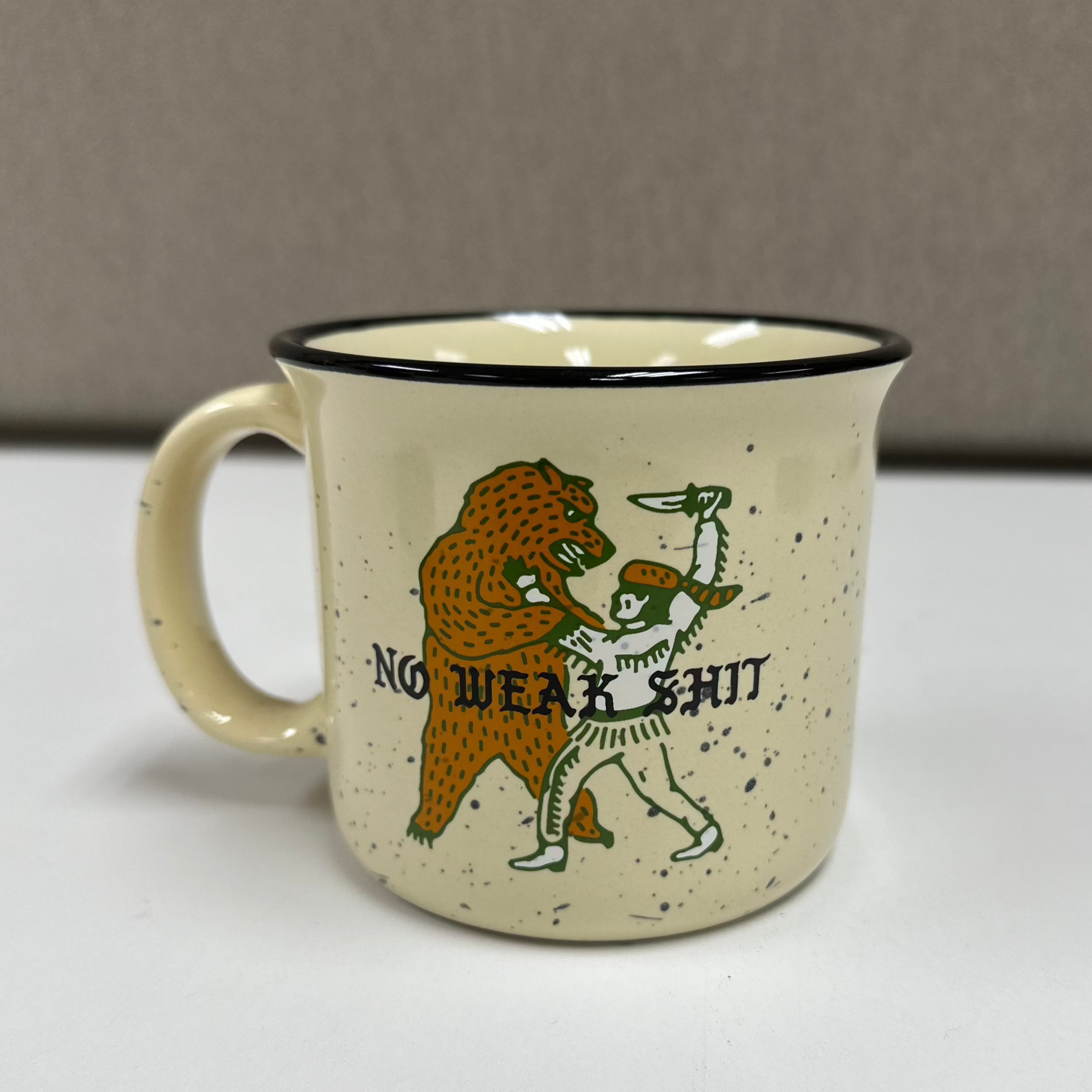 No Weak Shit Handle Coffee 14 oz Mug