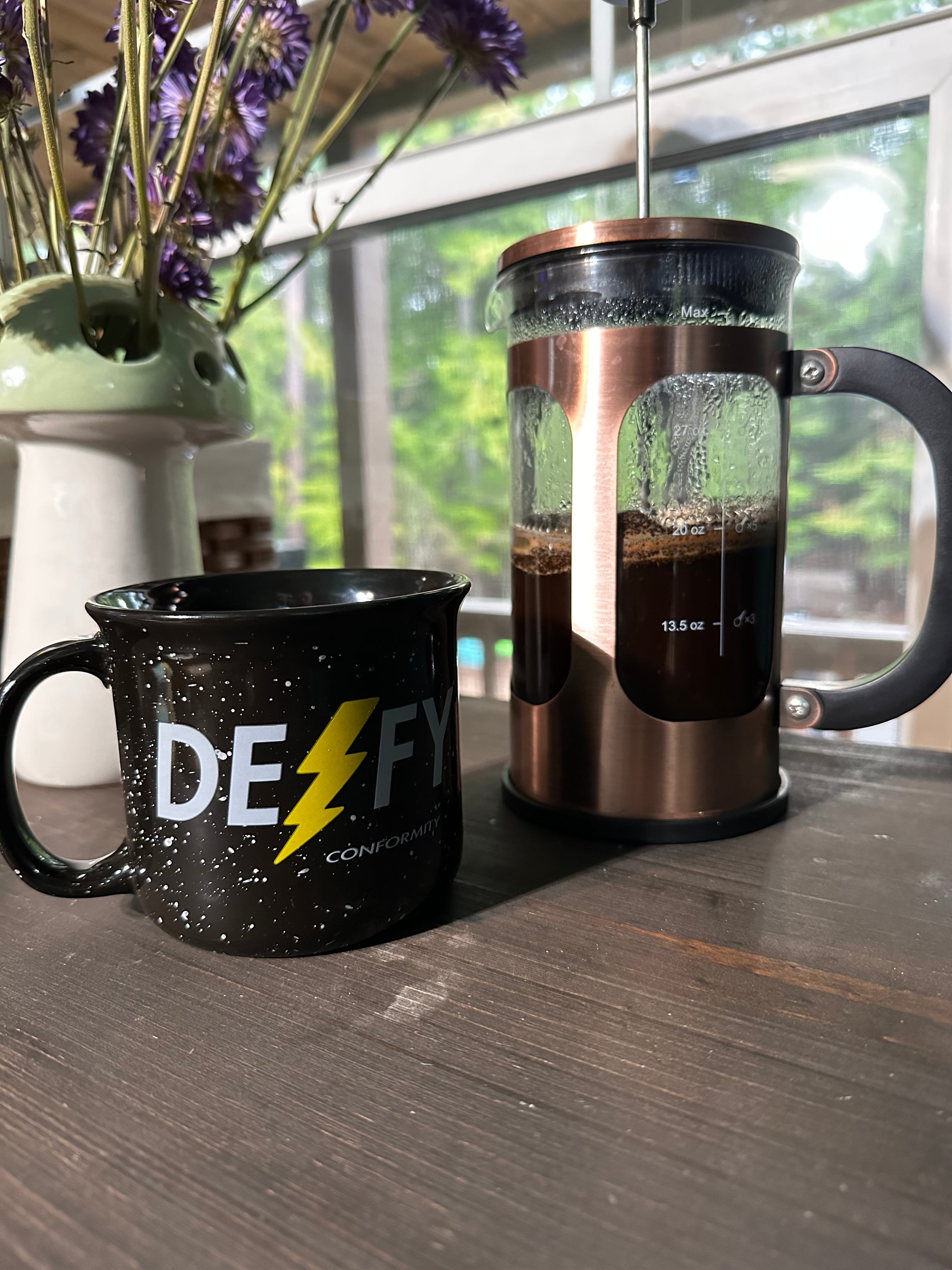 Defy Handle Coffee 15 oz Mug