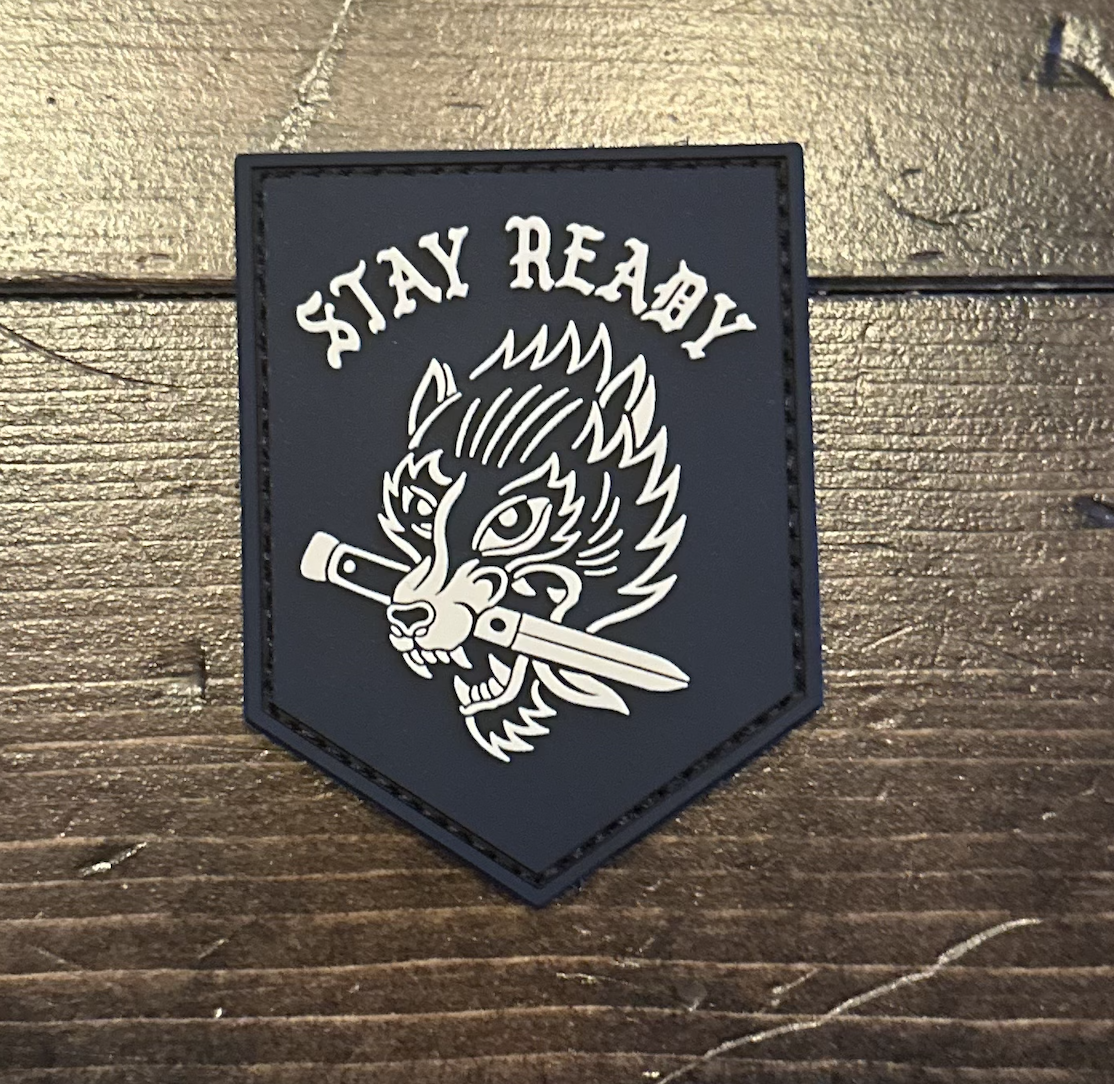 Stay Ready Velcro PVC Patch