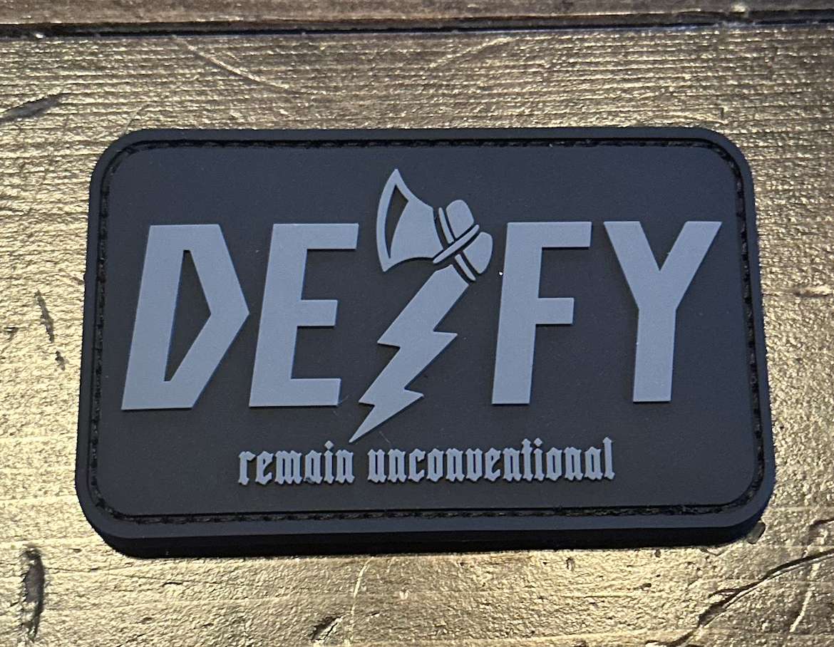 DEFY Velcro PVC Patch