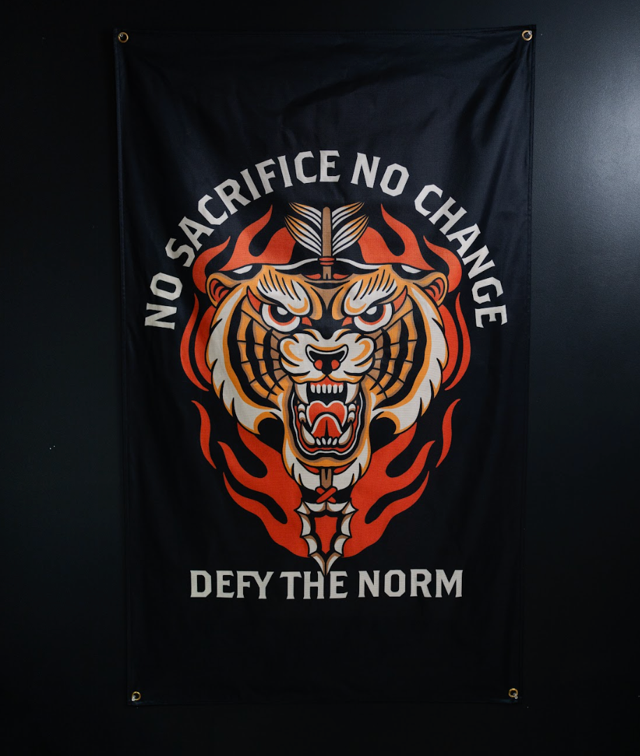 No Sacrifice No Change Flag