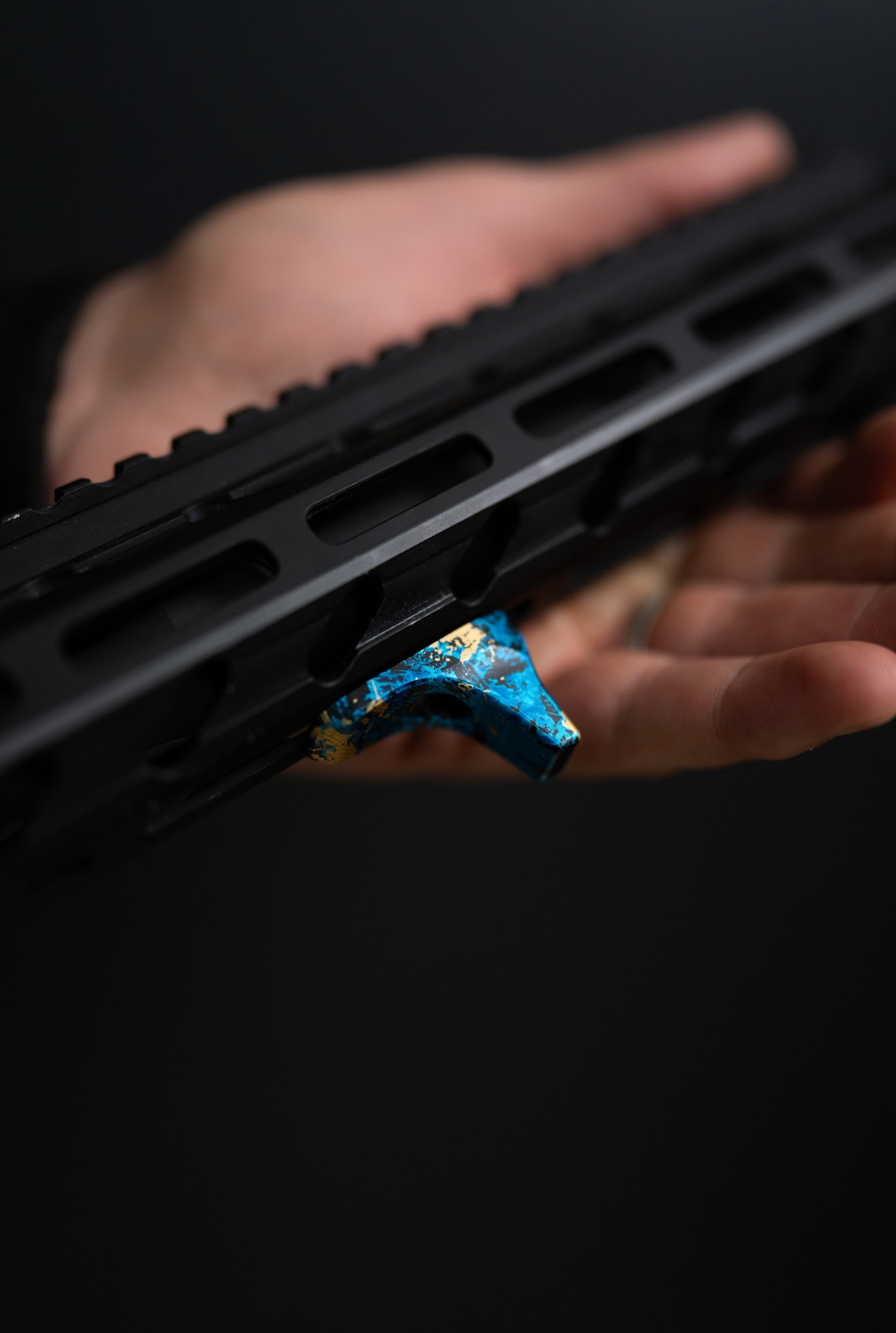 Hand Jammer 70 Series Aluminum AR-15 MLOK Handstop