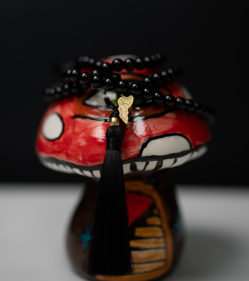 Custom Bolt Tomahawk War Mala - Slim bead