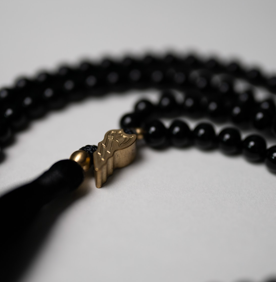 Custom Bolt Tomahawk War Mala - Slim bead