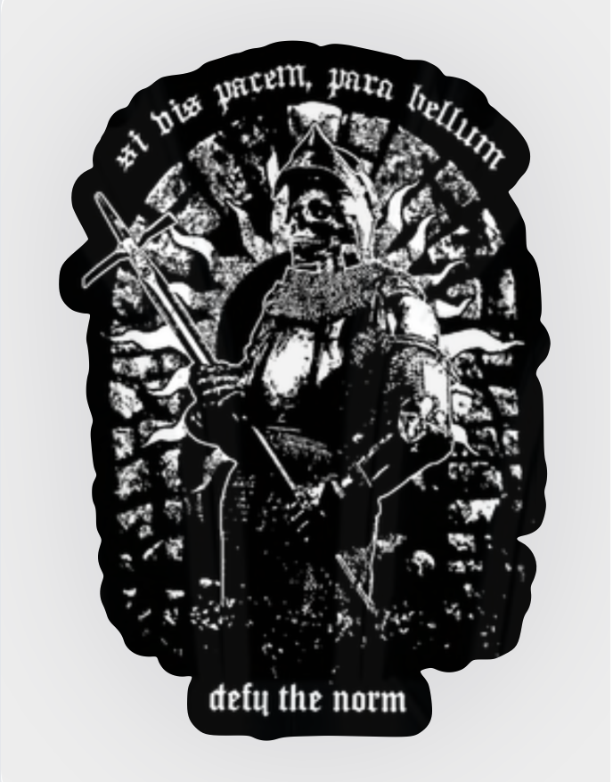 Si vis pacem, para bellum Sticker