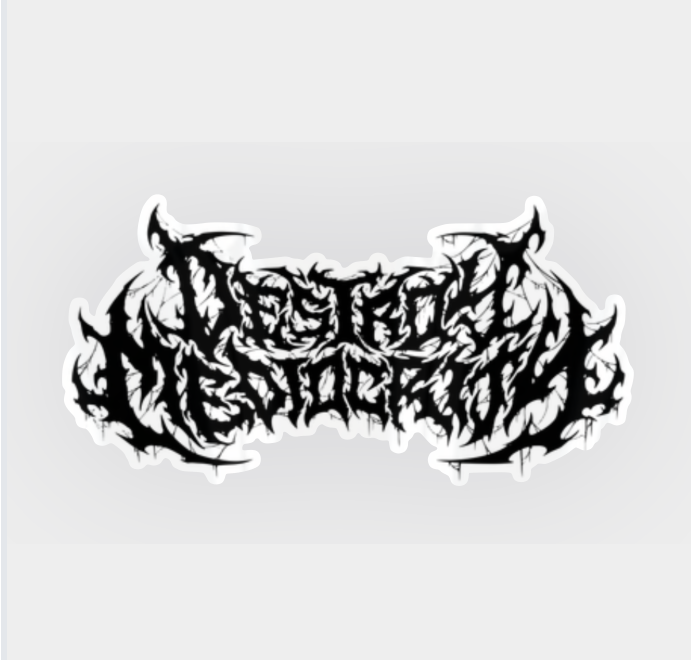 Destroy Mediocrity Sticker