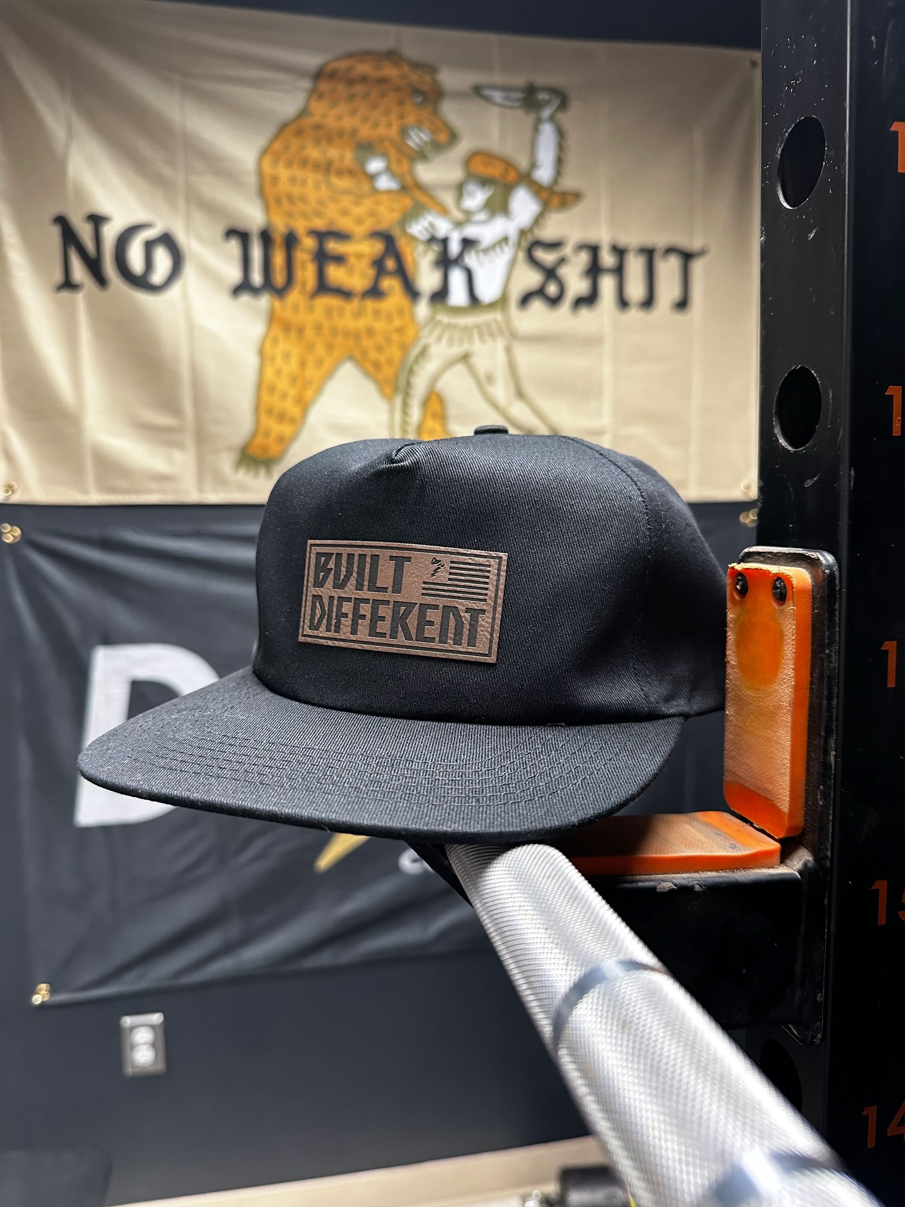 Built Different Patch Snapback Hat