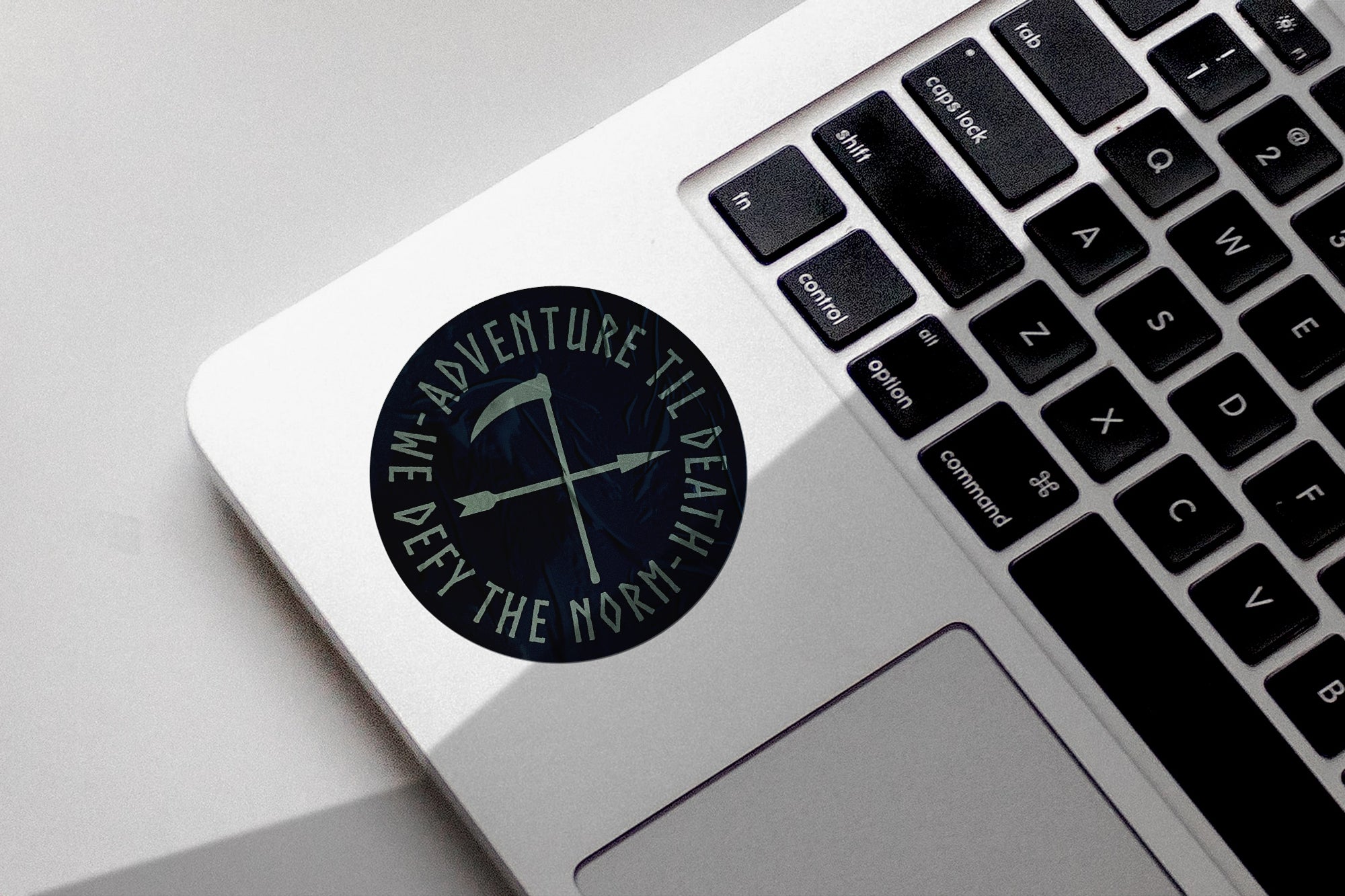 We Defy The Norm Accessories Adventure Til Death Sticker