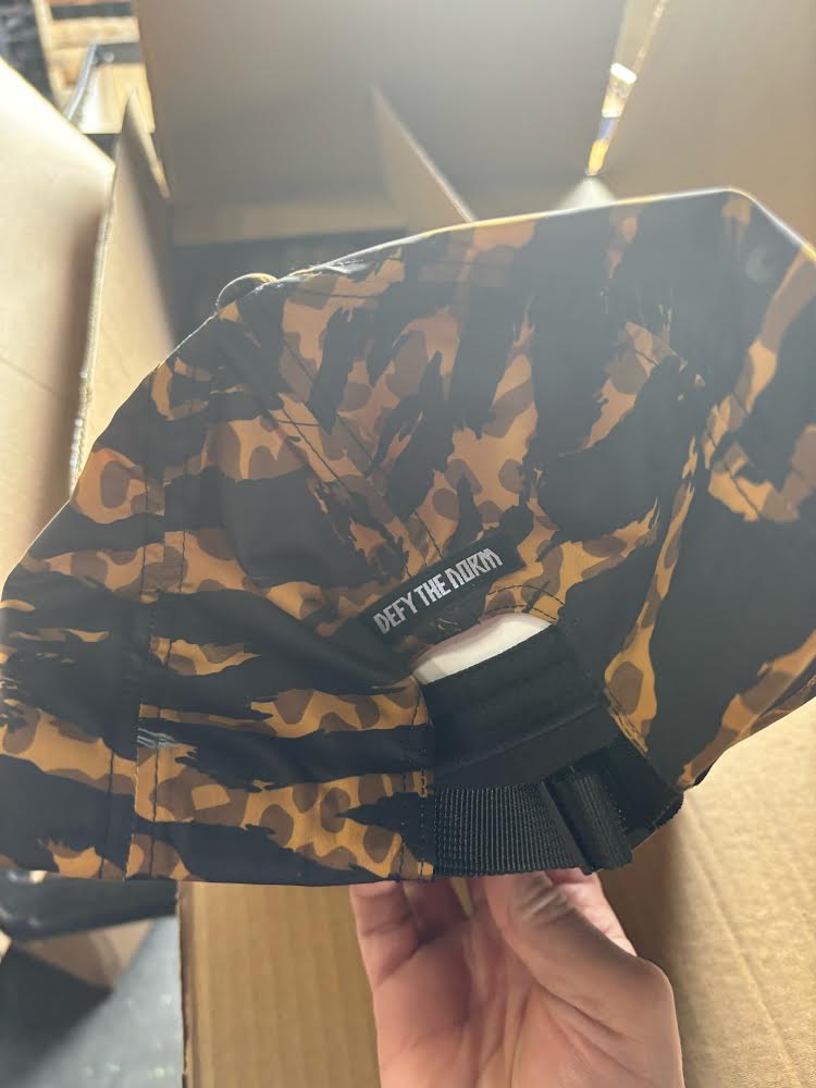 Defy Adventurer Hat - Leopard-Tiger Stripe Camo