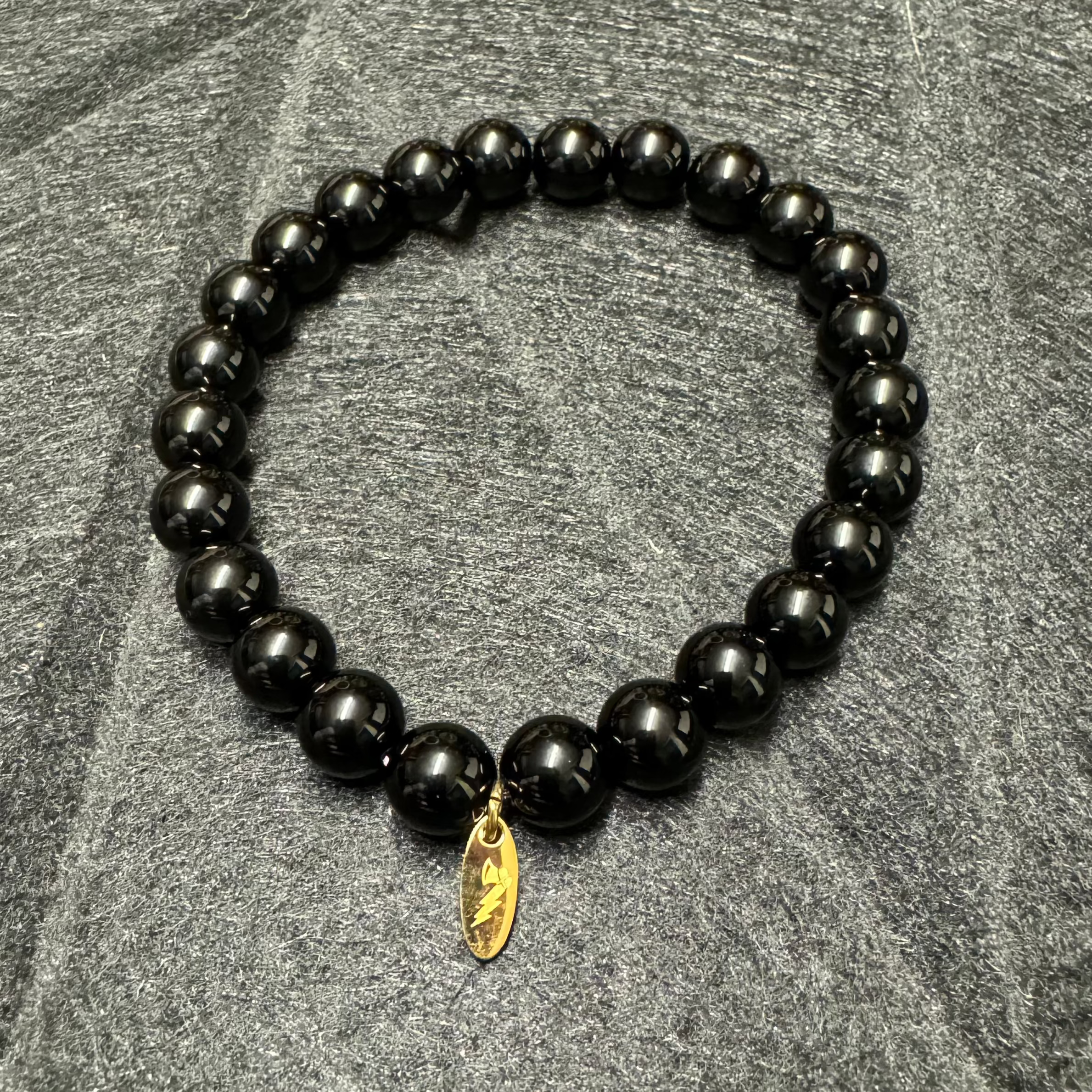 Black Onyx Mala Bracelet