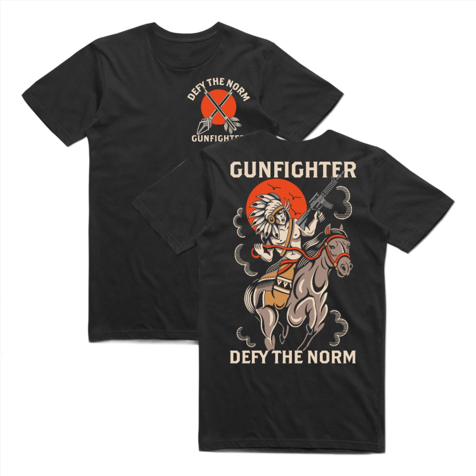 Gunfighter Tee + Raffle Entry For Ultimate Machinegun Experience - Launching March 28th