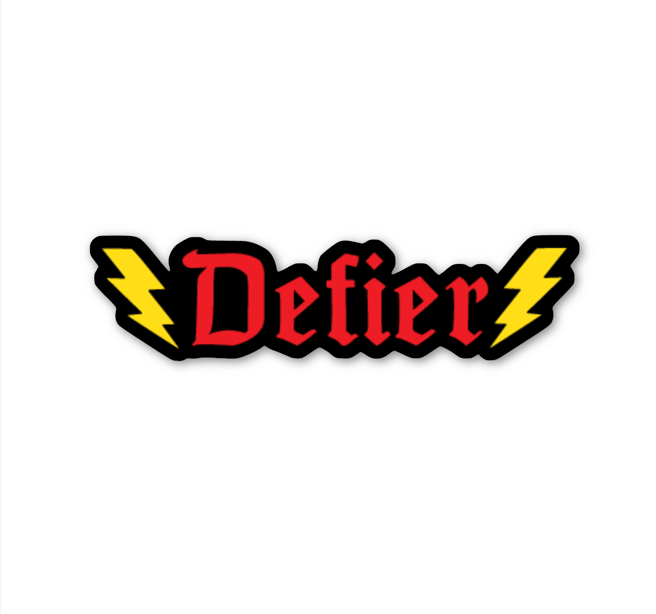 Defier - vinyl sticker