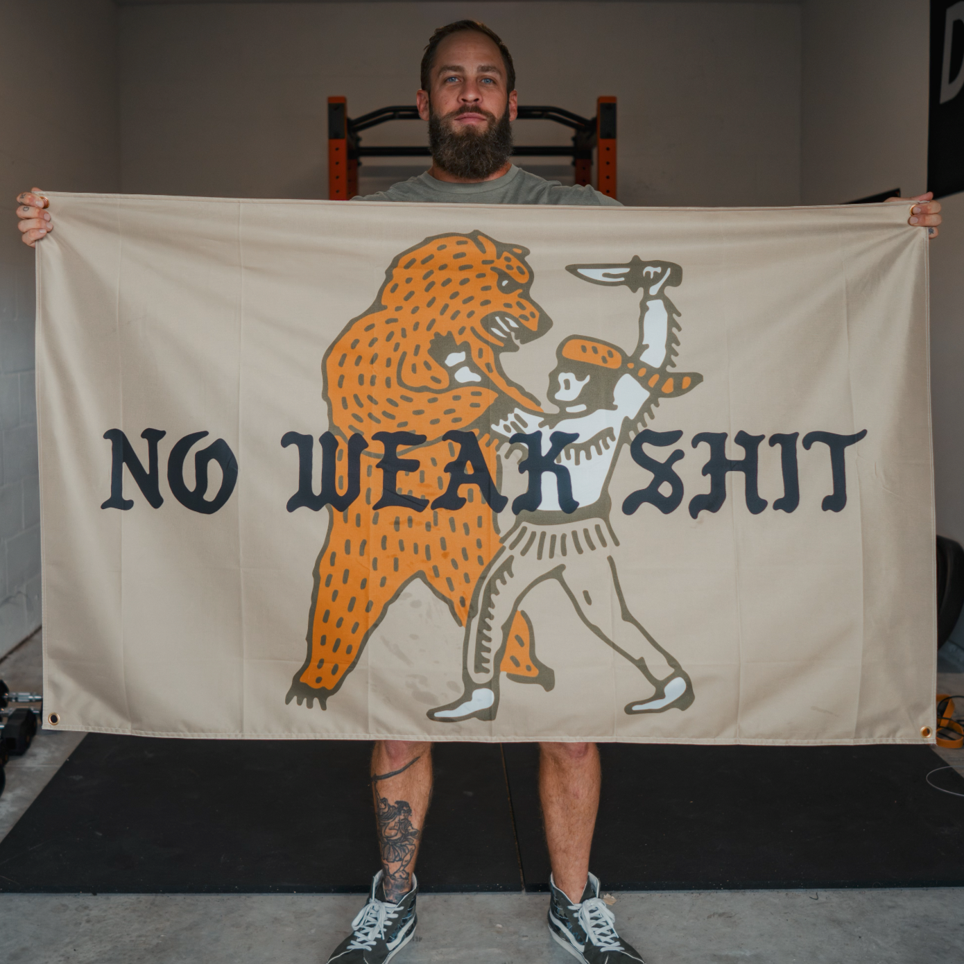 No Weak Shit Flag