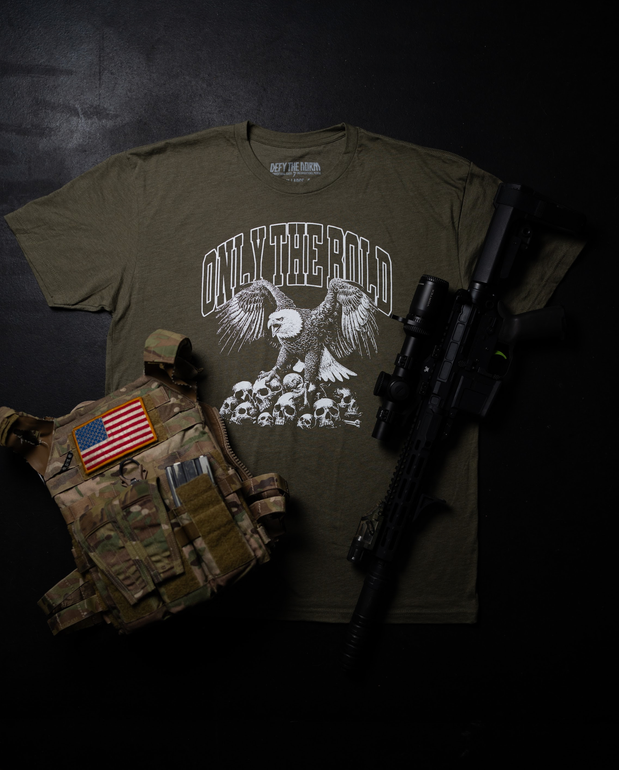 Only The Bold - Military Green