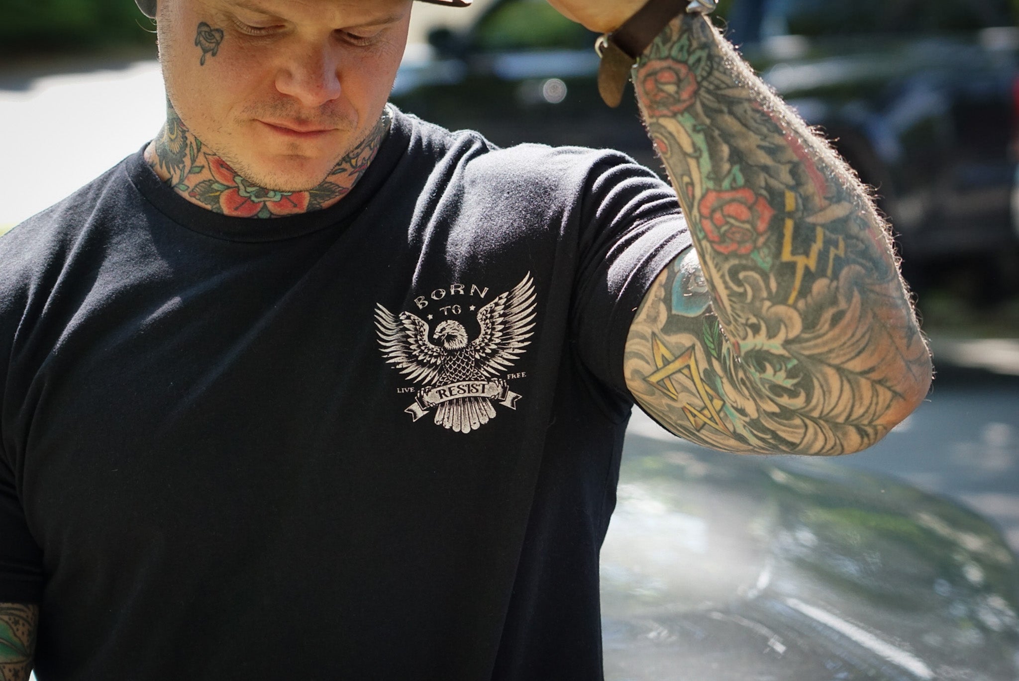 We Defy The Norm Men's Shirt Born To Resist Tee