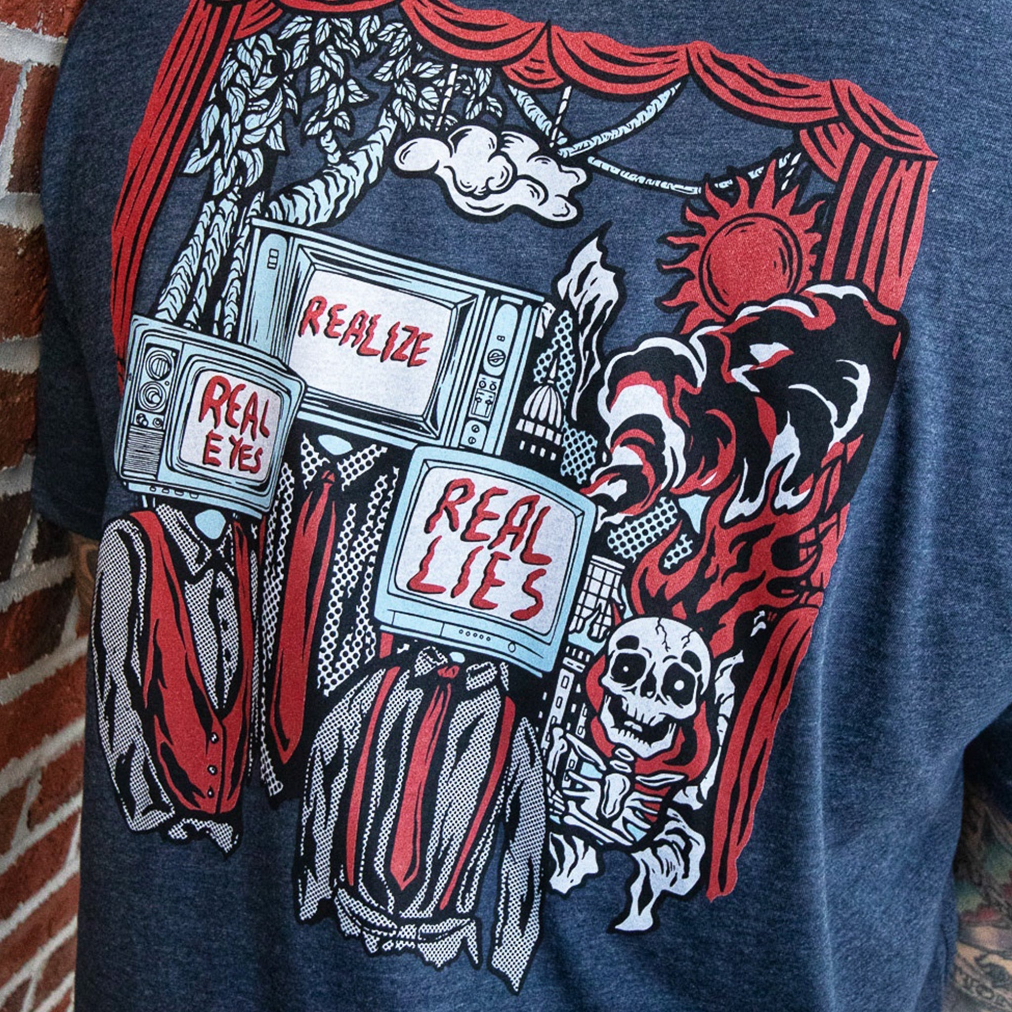 REAL EYES Tee We Defy The norm