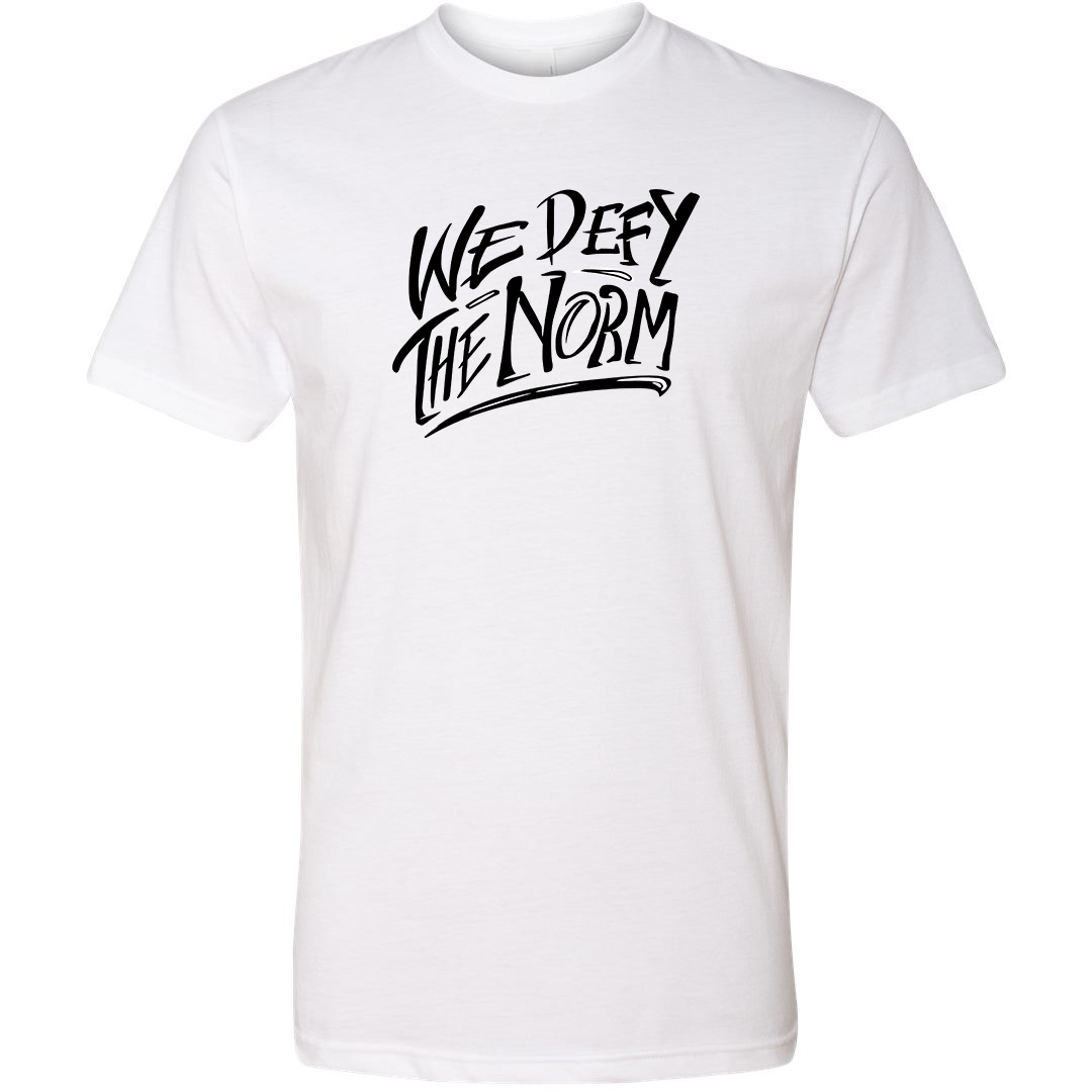 We Defy The Norm Men's Shirt WDTN Brush Stroke T-Shirts